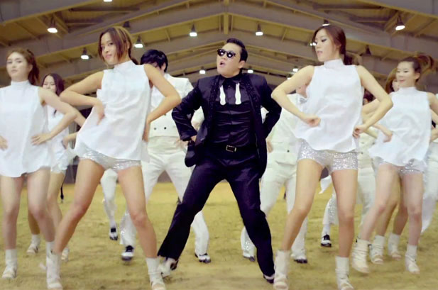 Кадры клипа PSY  - Gangnam Style 
