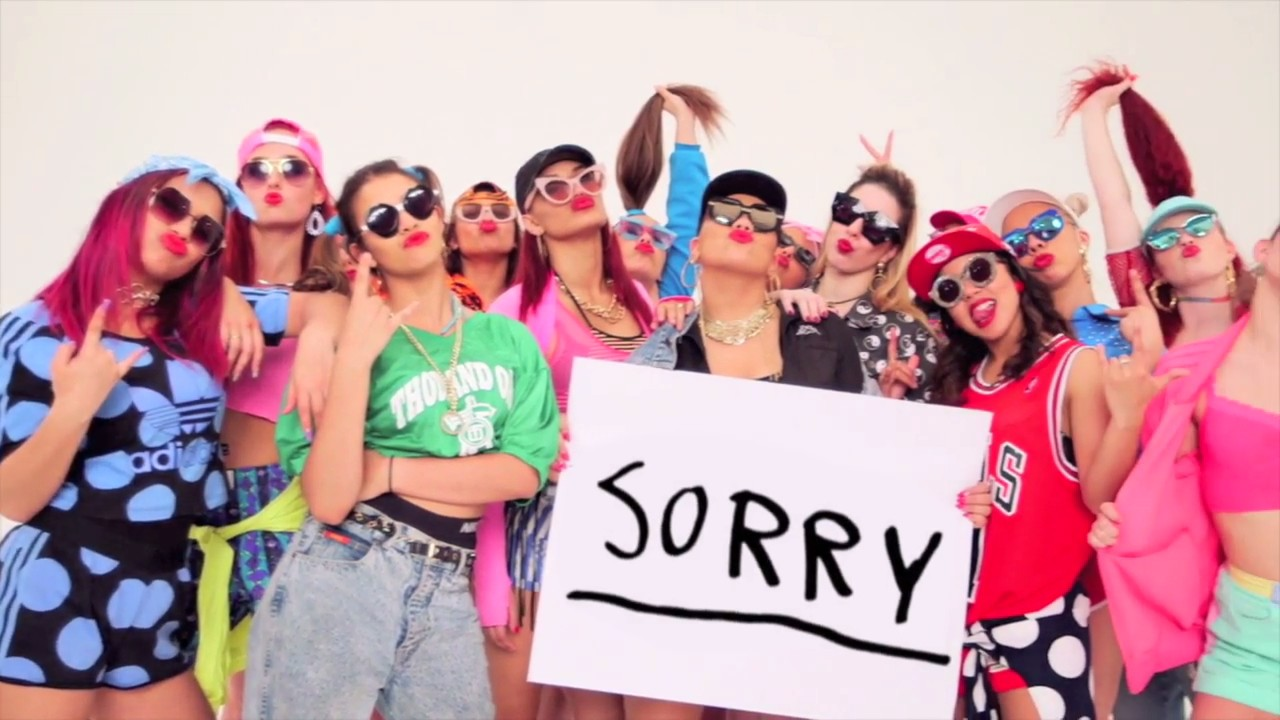 Кадры клипа Justin Bieber  -  Sorry 