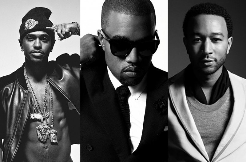 Кадры клипа Big Sean Big ft. Kanye West, John Legend - One Man Can Change the World 