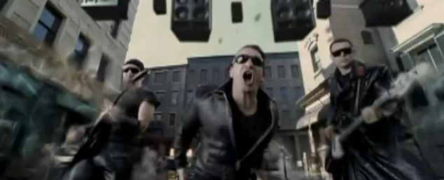 Кадры клипа U2 - Elevation 